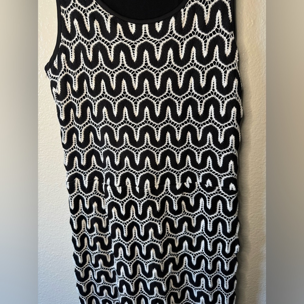 Banana Republic Crochet Lace Overlay Sheath Dress - Picture 2 of 7
